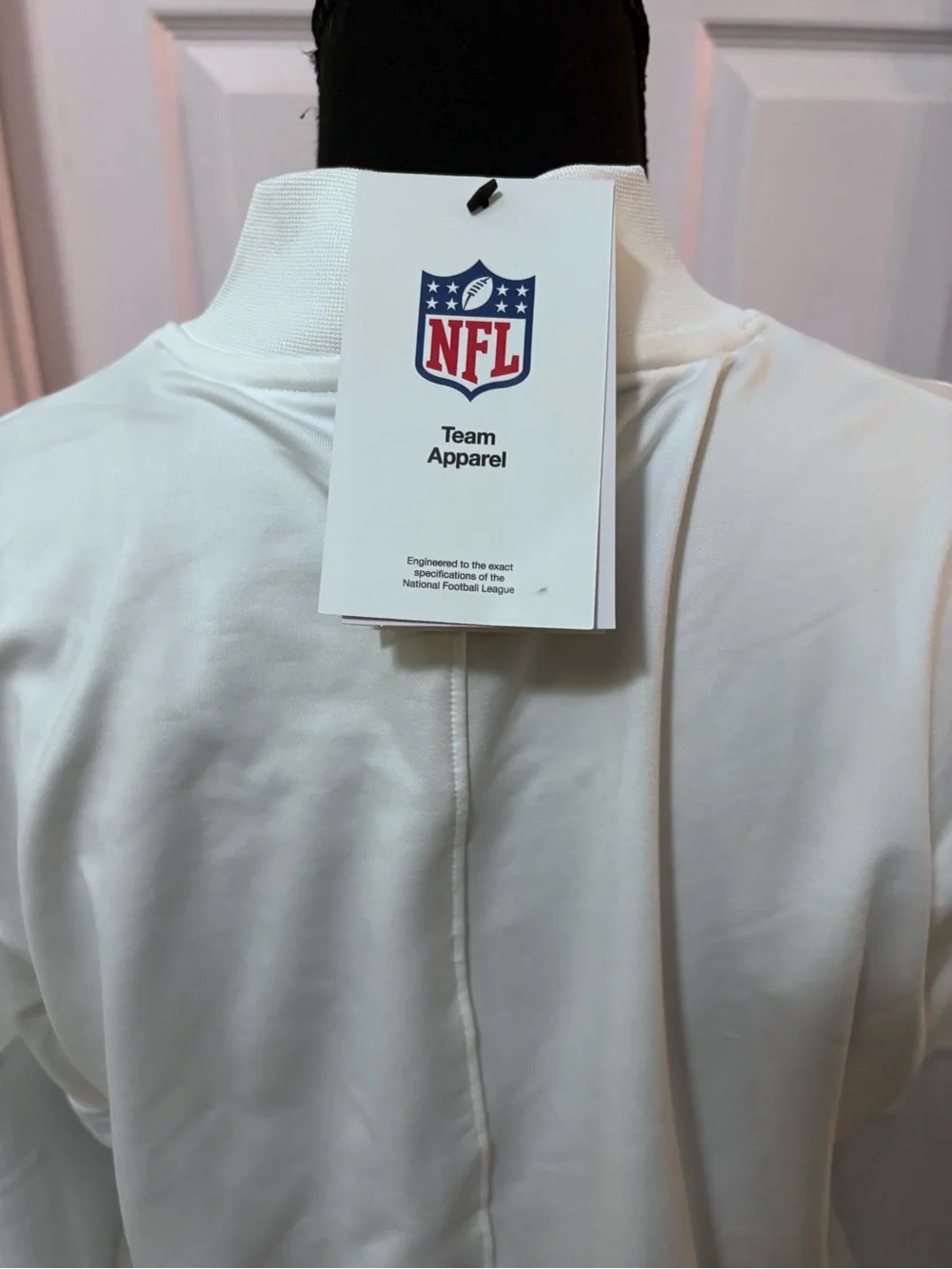 Nike White WV Football Jersey Pullover